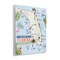 Stupell Industries Florida Map Beach Life Wall Plaque By Kim Allen